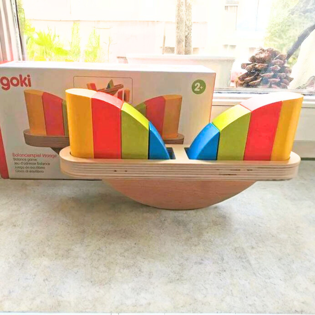 Goki Toddlers Large Balancing Scale Game