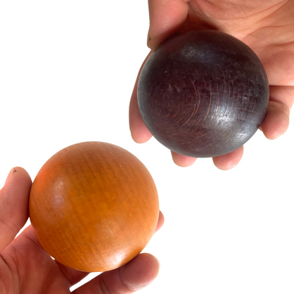 6cm Wooden Ball Loose Parts Craft Toy