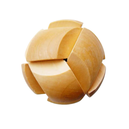 Wooden 3D Cubic Puzzle Block Brain Teaser Kongming Lock