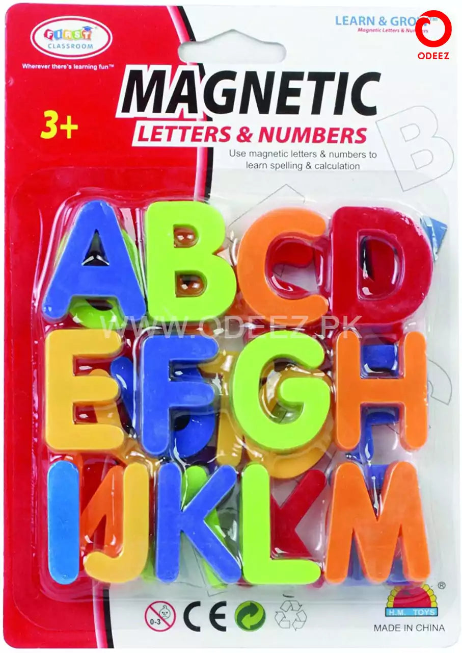 Uppercase ABC Magnetic Letters