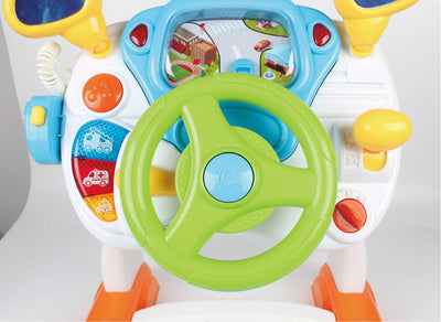 Toddler Interactive Driving Simulator Toy with Controls and Sounds