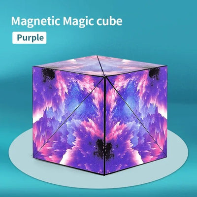 Cube magique Montessori déformable à aimant