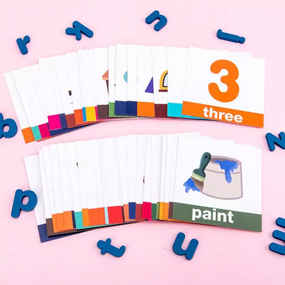 Zebra Vocabulary Building Wooden Spelling Game - 6675