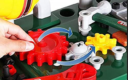 WKS-G Workbench Kit Play Set with Variety of Tool Accessories Included – Gift for Kids