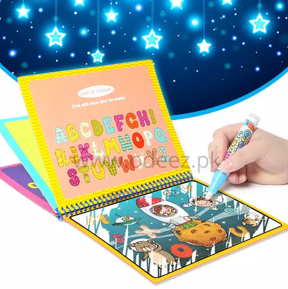 Water Doodle Painting Drawing Book - Alphabet & Number