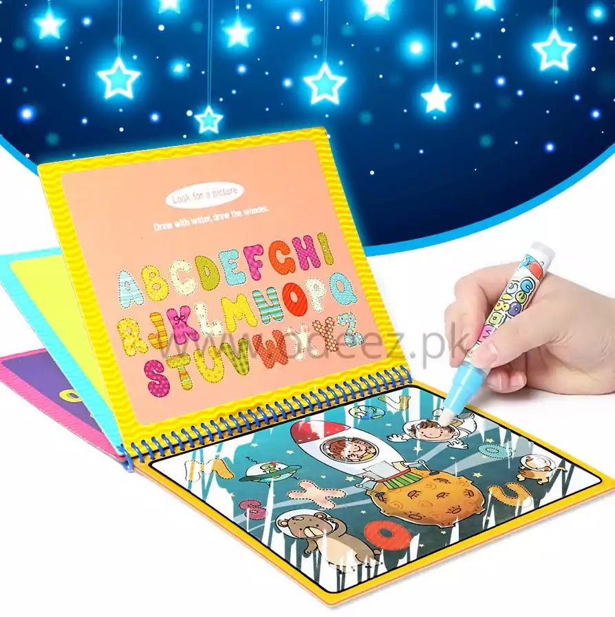 Water Doodle Painting Drawing Book - Alphabet & Number