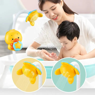 Fidtoy Little Bado / Poussin Water Jet Sprinkler – Interactive Bath Toy for Toddlers