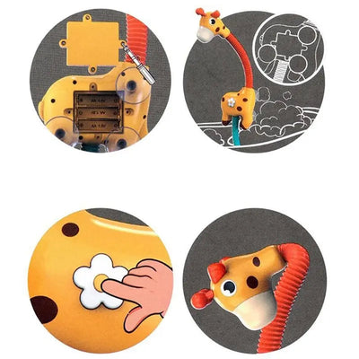 Little Bado Giraffe Water Jet Sprinkler – Interactive Bath Toy for Toddlers