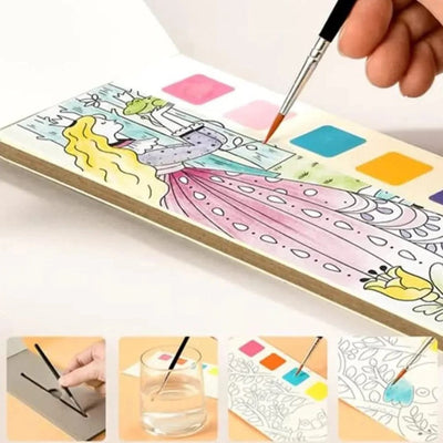 Set de pintura de acuarelas