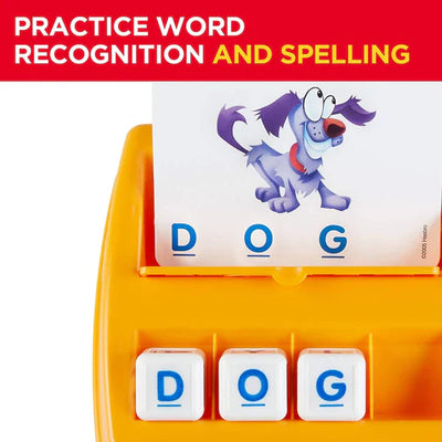 Fidtoy Preschool Word Matching Game with Alphabet Cubes