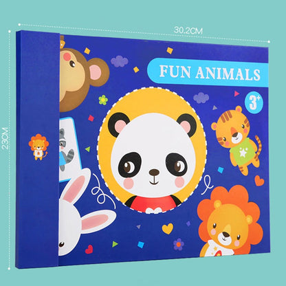 Animal Creative Magnetic Puzzle Pad - 729
