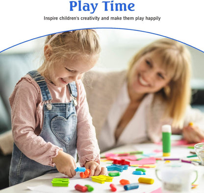 Alphabet Learning Play Soft Dough Kit - 23B