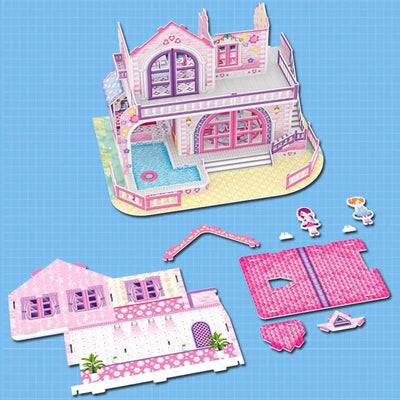 Set de Rompecabezas 3D de Espuma "Villa" para Armar - 488
