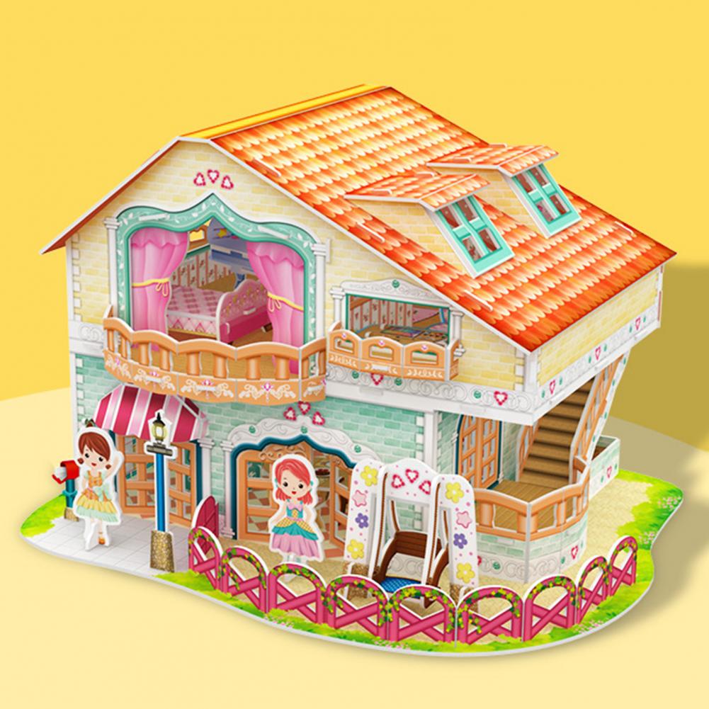 Set de Rompecabezas 3D de Espuma "Villa" para Armar - 488