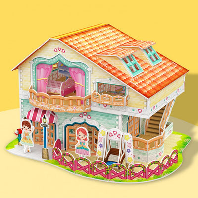 Set de Rompecabezas 3D de Espuma "Villa" para Armar - 488