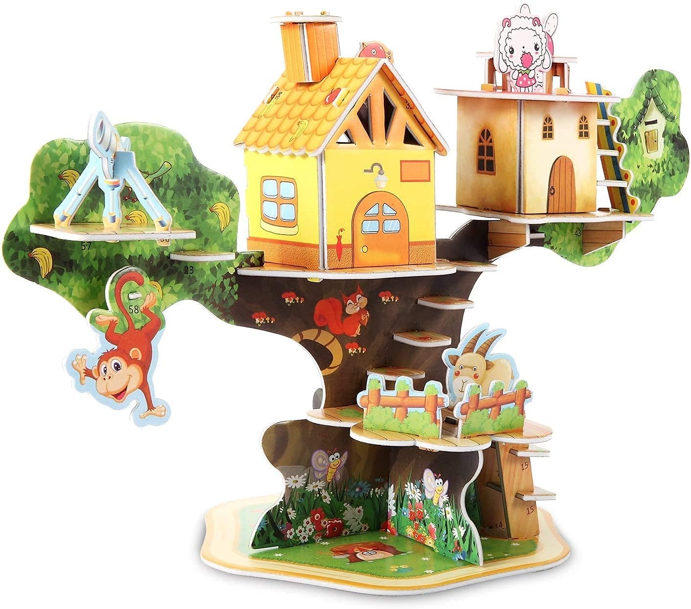 Set de Rompecabezas 3D de Espuma "Villa" para Armar - 488