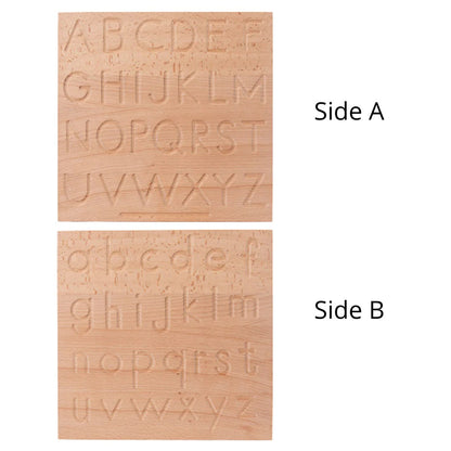 Bamboo Letter Tracing Board