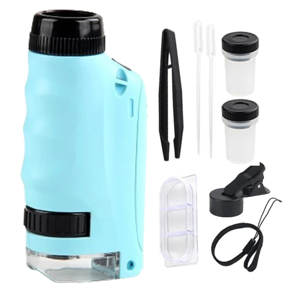 STEAM Portable Microscope Optics 250x Times Experiment Kit - 29A