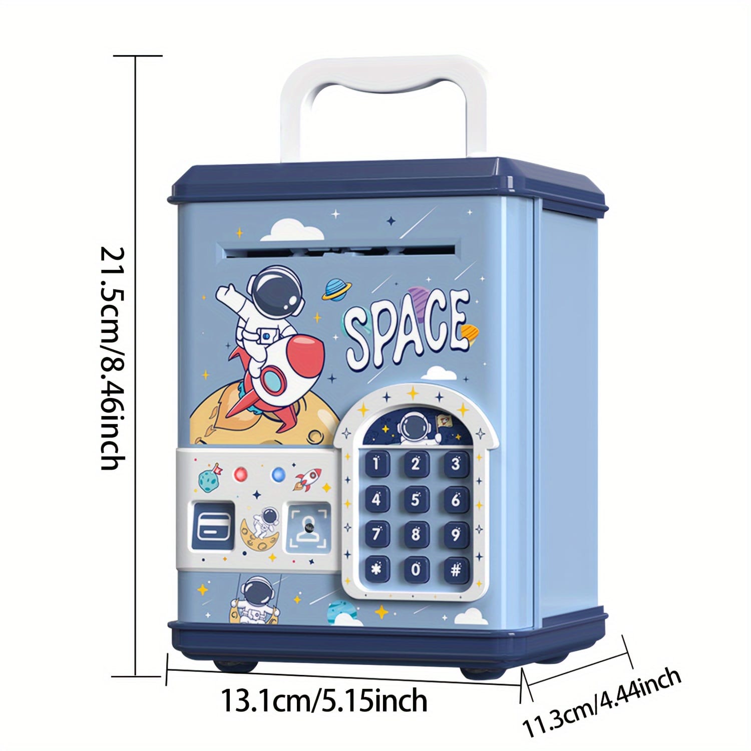 Space ATM Finger Print Money Bank Play Set - 300