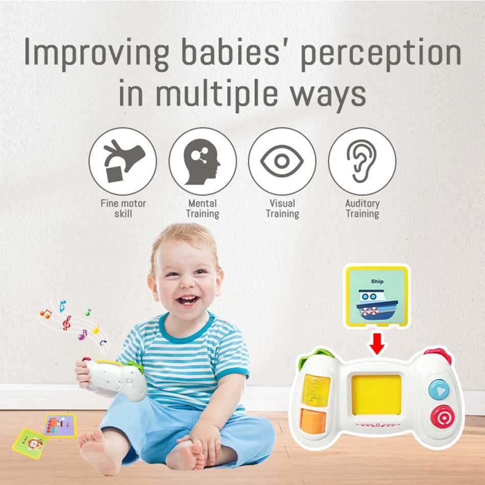 Baby Activity Game Console Card Learning Play Set - 554