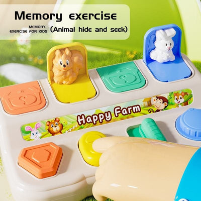 Cute Farm Animal Pop-Up Puzzle Press & Twist - B24