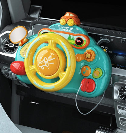 Without Box Little Driver Musical Steering Wheel - 522