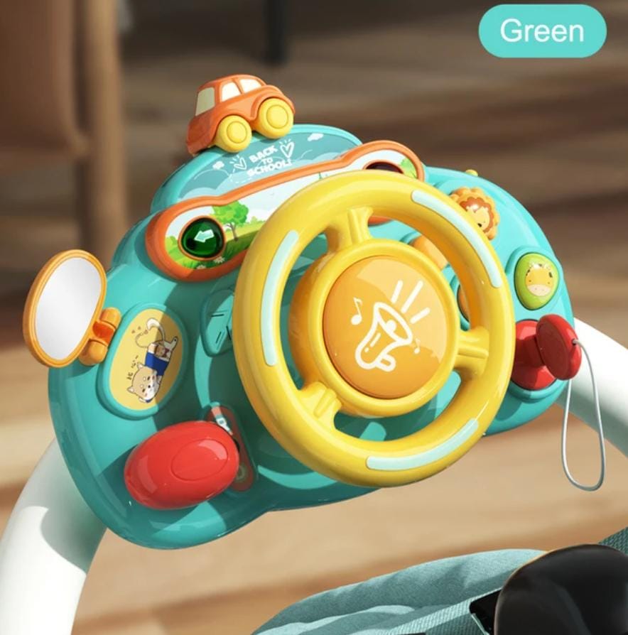 Without Box Little Driver Musical Steering Wheel - 522