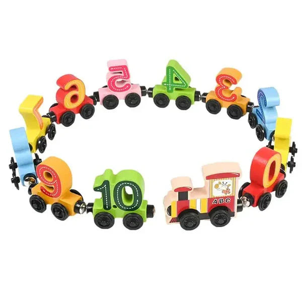 Magnetic Numbers Train