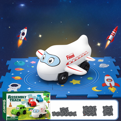 Car Track™ - Construisez, jouez et explorez - Ensemble de voitures de jouet