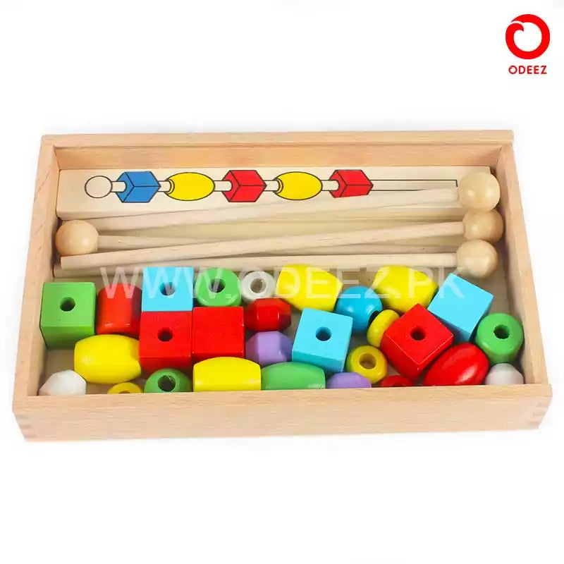 Wooden Beads Sequence Series