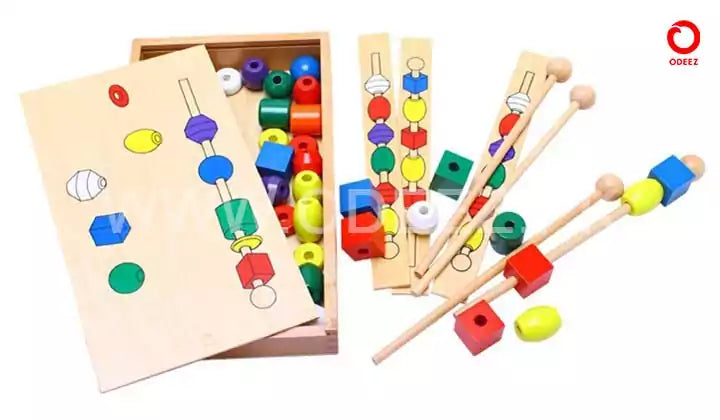 Wooden Beads Sequence Series