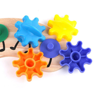 Colorful Rotating Gear Caterpillar - 403