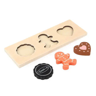 Juego de cocina de madera para hacer harina