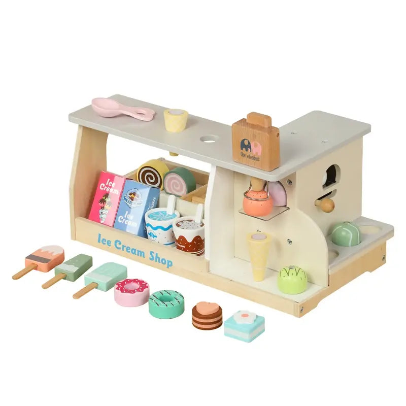 Wooden Icecream Shop