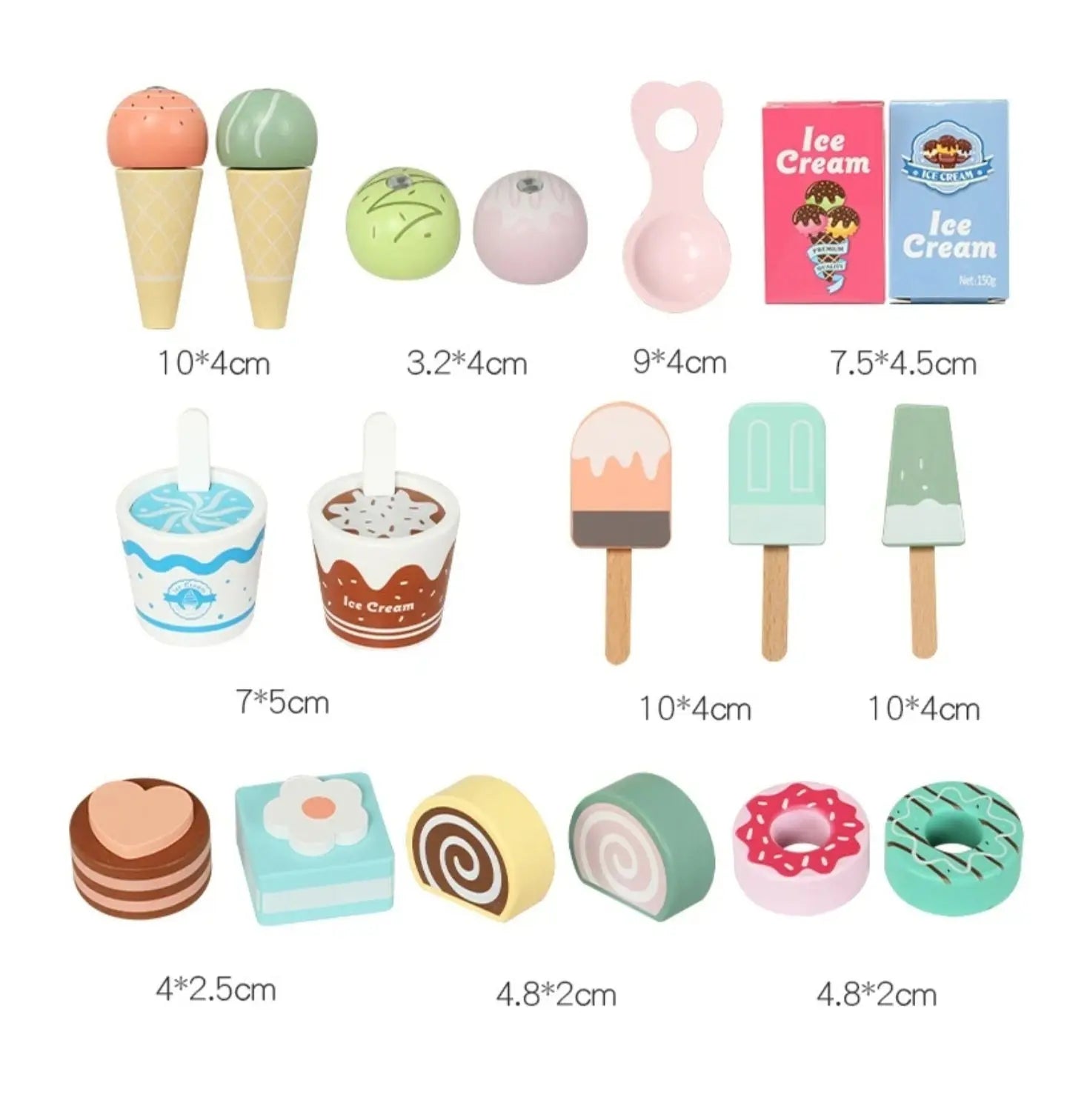 Wooden Icecream Shop