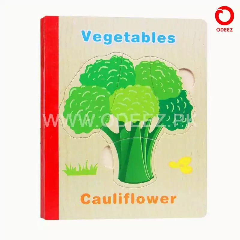 Wooden Puzzle Book for Kids - Random Character