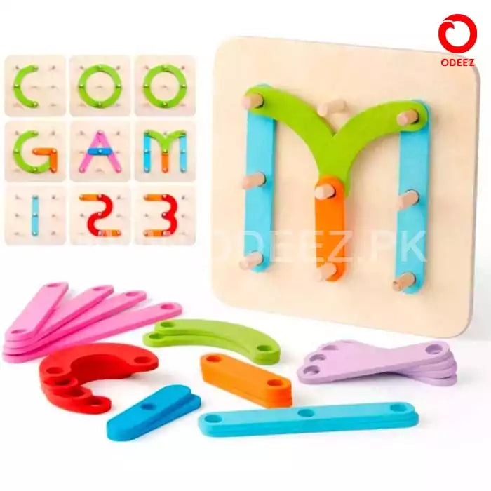 Wooden Shape Combination Puzzle - 127
