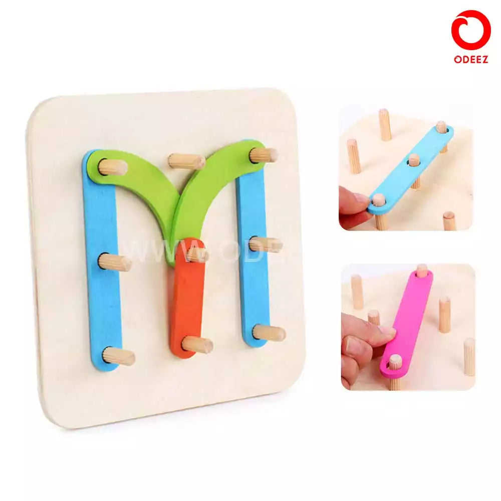 Wooden Shape Combination Puzzle - 127