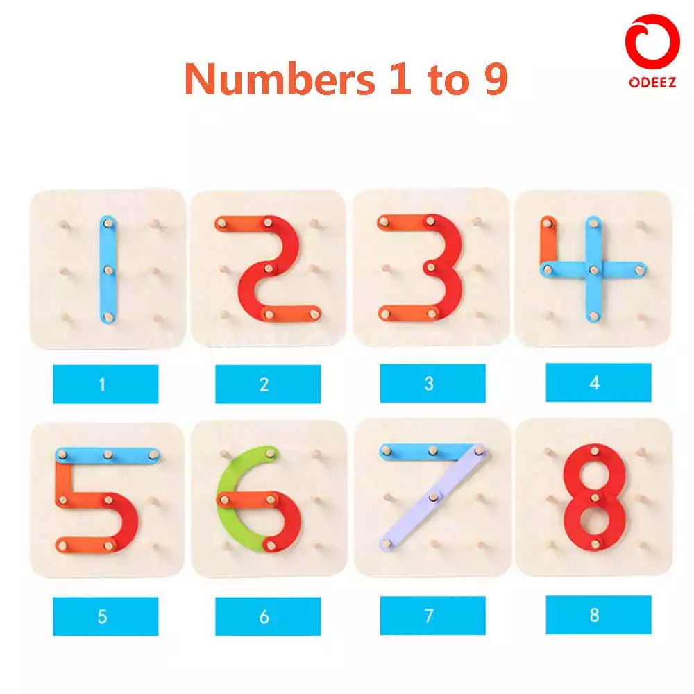 Wooden Shape Combination Puzzle - 127