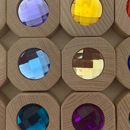 Wooden Gem Blocks