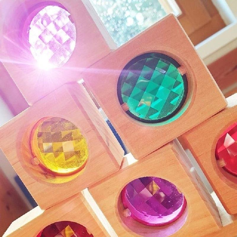 Wooden Gem Blocks