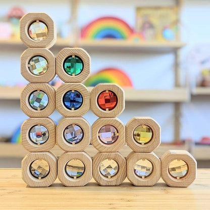 Wooden Gem Blocks