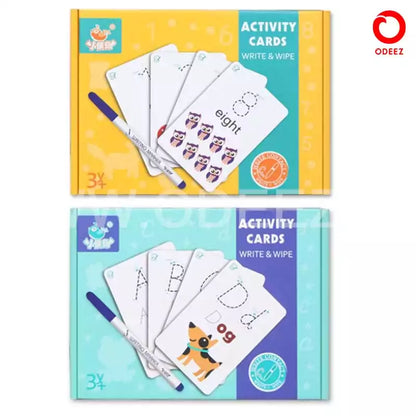 Write and Wipe Learning Cards Mathematics