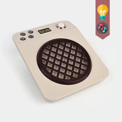 Mini four à barbecue Fidtoy avec lumières et 8 pièces