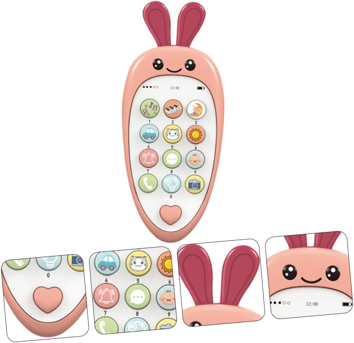 Montessori Simulated Biting Mobile Phone