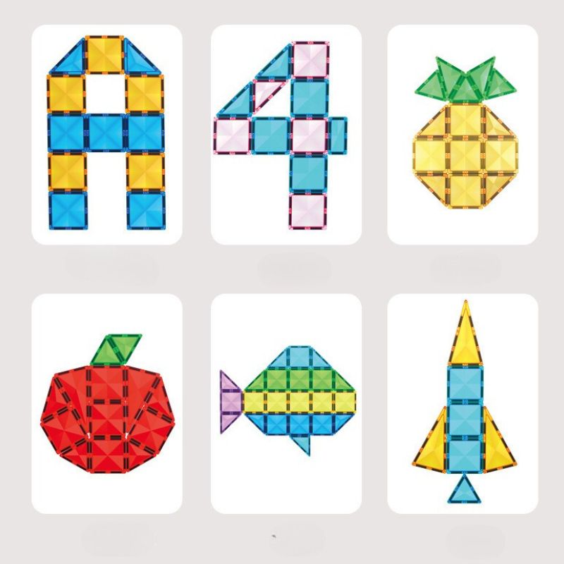 Magnetic Tiles and Marble Run Variety Packs