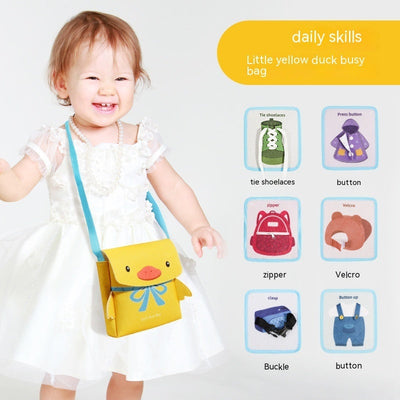 Sac d'école Montessori pour bébés et jouets éducatifs