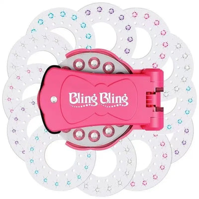 Kit de coiffure avec pierres scintillantes SparklySnaps™ - Ajoute instantanément de l'éclat à toutes les coiffures