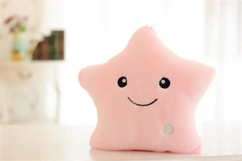 Glow Star Pillow™ – Sterrenpret in bed – Lichtgevend Knuffel kussen