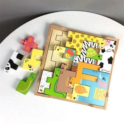 Animal Puzzle Montessori